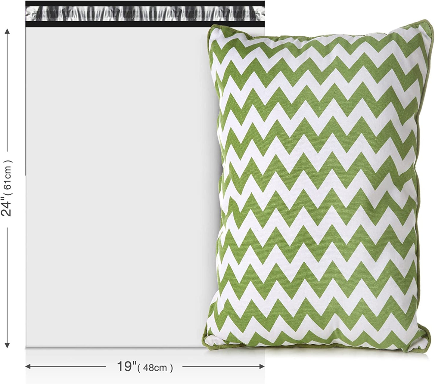 19x24 Poly Mailer Envelope Shipping Bags | White