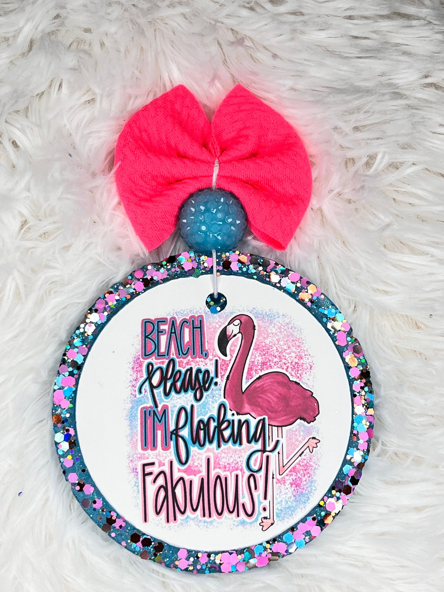 Beach Please Flamingo