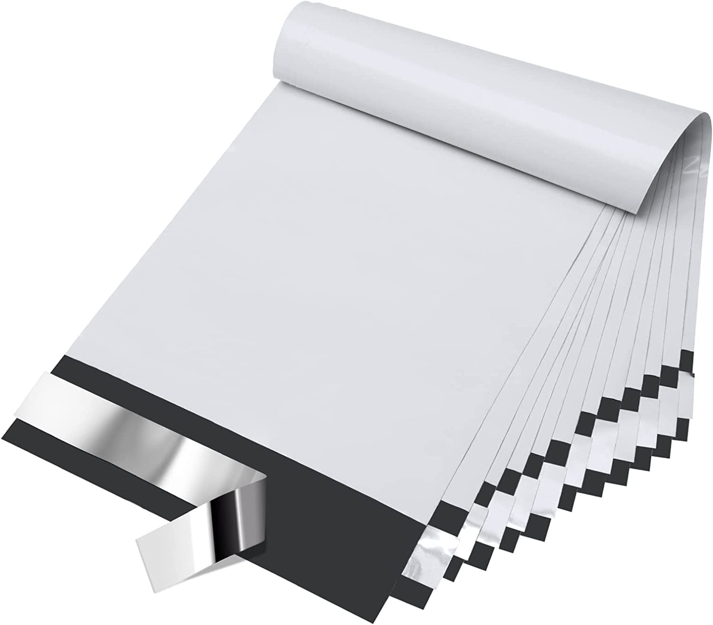 6x9 Poly Mailer Envelope Shipping Bags | White