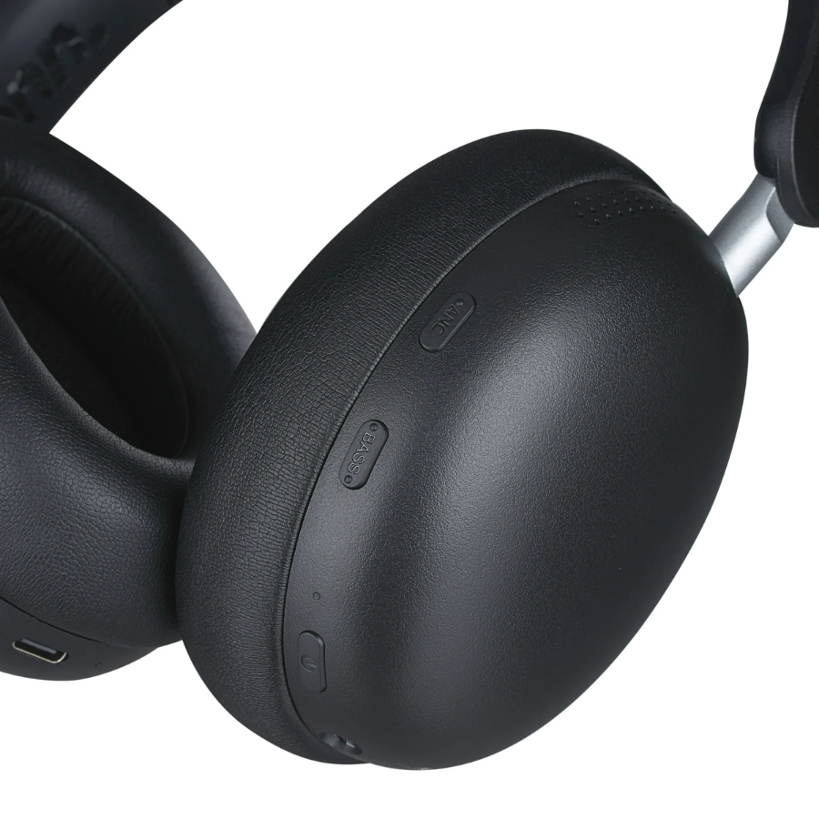 Onn Over-Ear ANC Headphones Black (NEW)