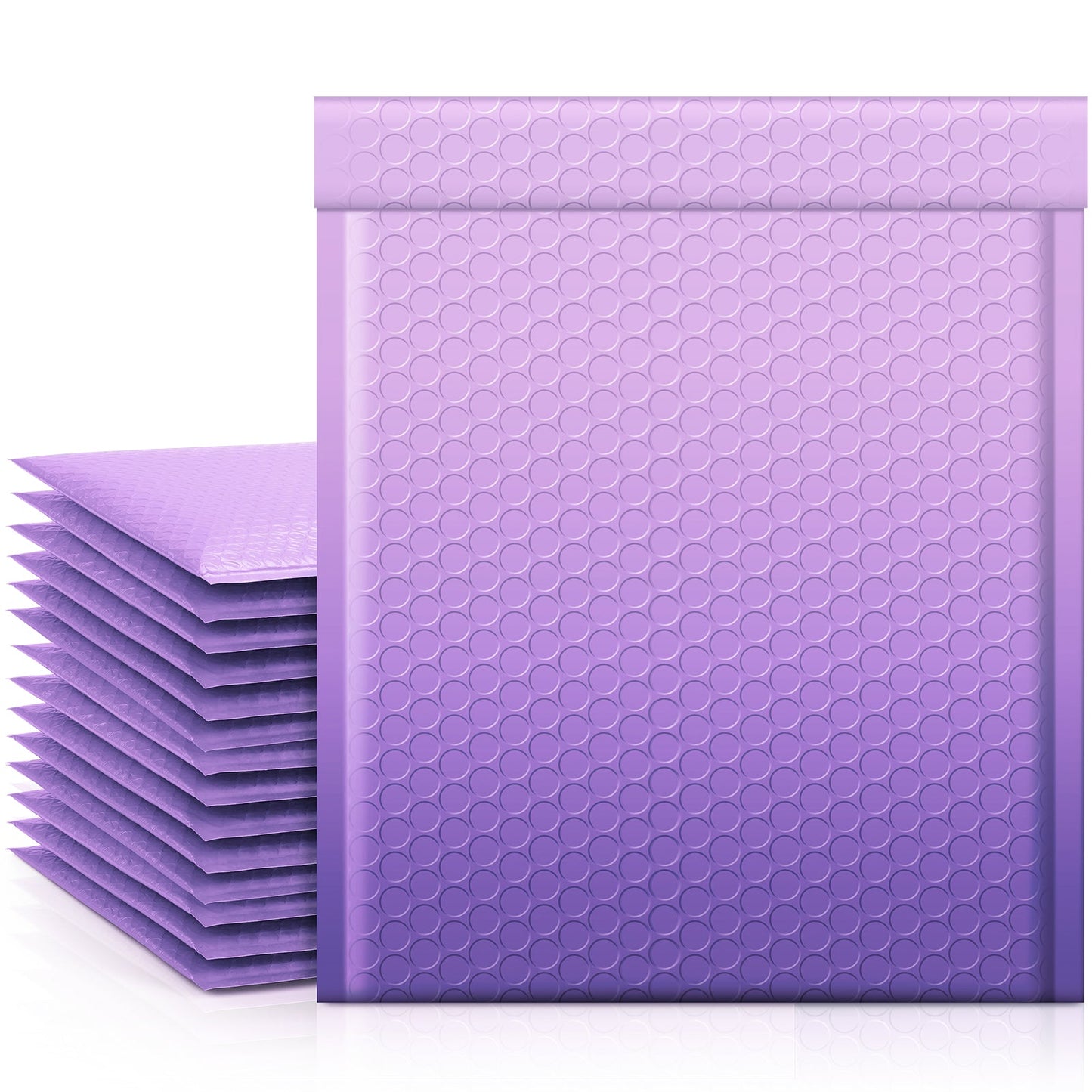 10.5x16 Bubble Mailer #5|Usable Size 10.5x15"| Gradient Purple