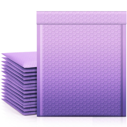 10.5x16 Bubble Mailer #5|Usable Size 10.5x15"| Gradient Purple