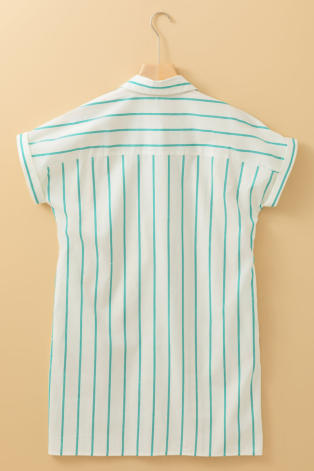 Stripe St. Patrick's Day Short Sleeve Mini Dress