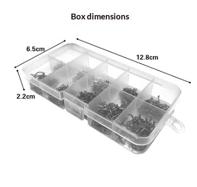 Fishing Accessories Fishing Gear Perforated Bulk Fishhook Box
