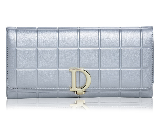 Brand Plaid Coin Purse High Quality Female Long Clutch