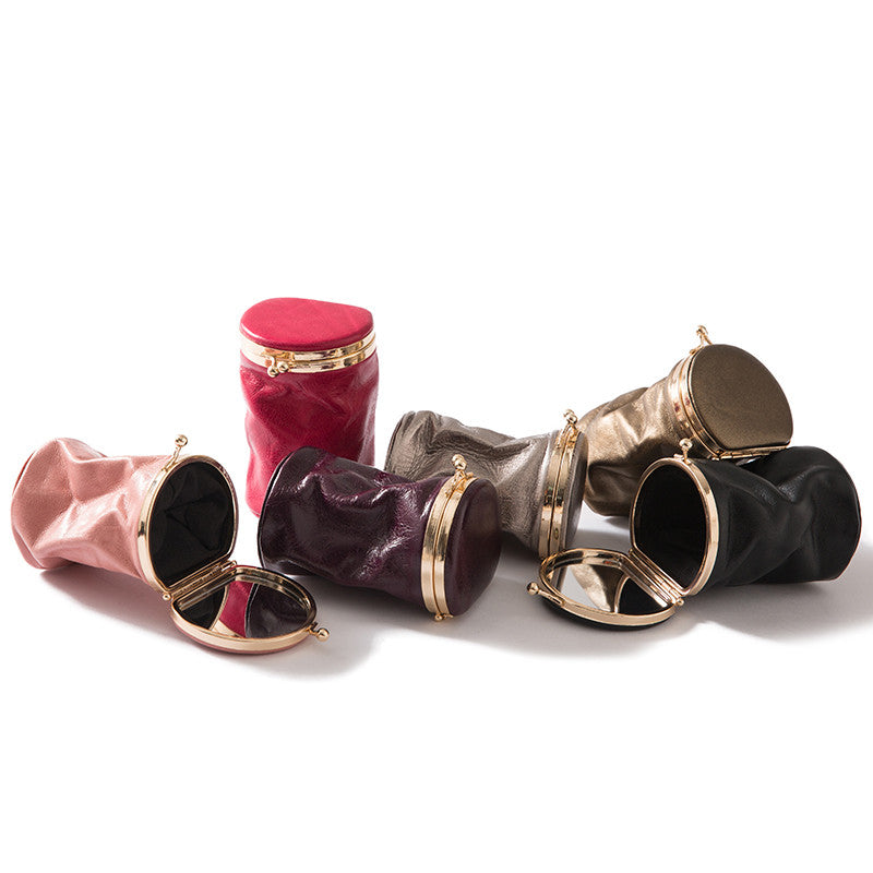 Purse lipstick carrying case