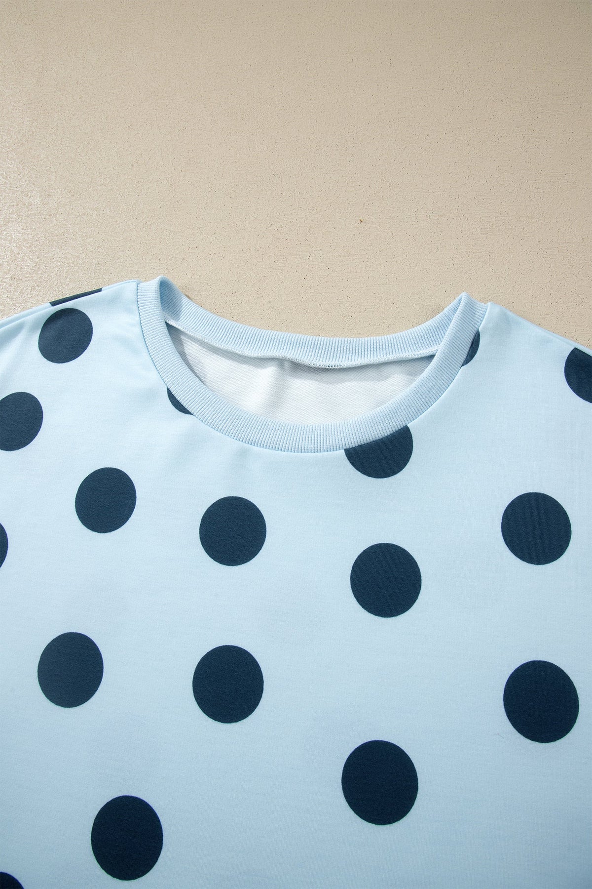 Polka Dot Tee & Drawstring Short Set