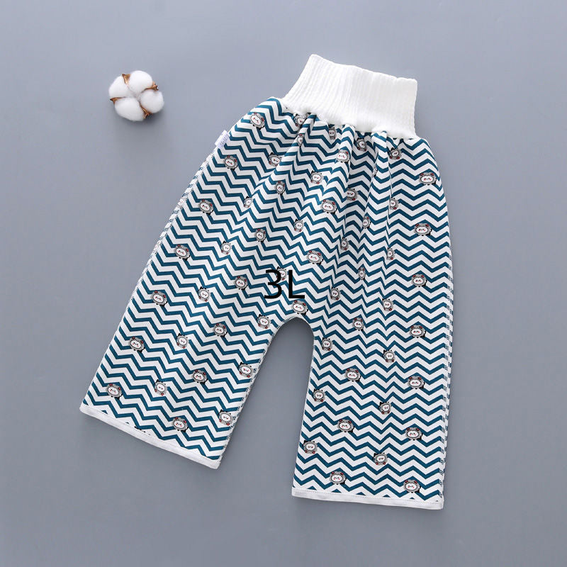 Baby leak-proof bed wetting skirt