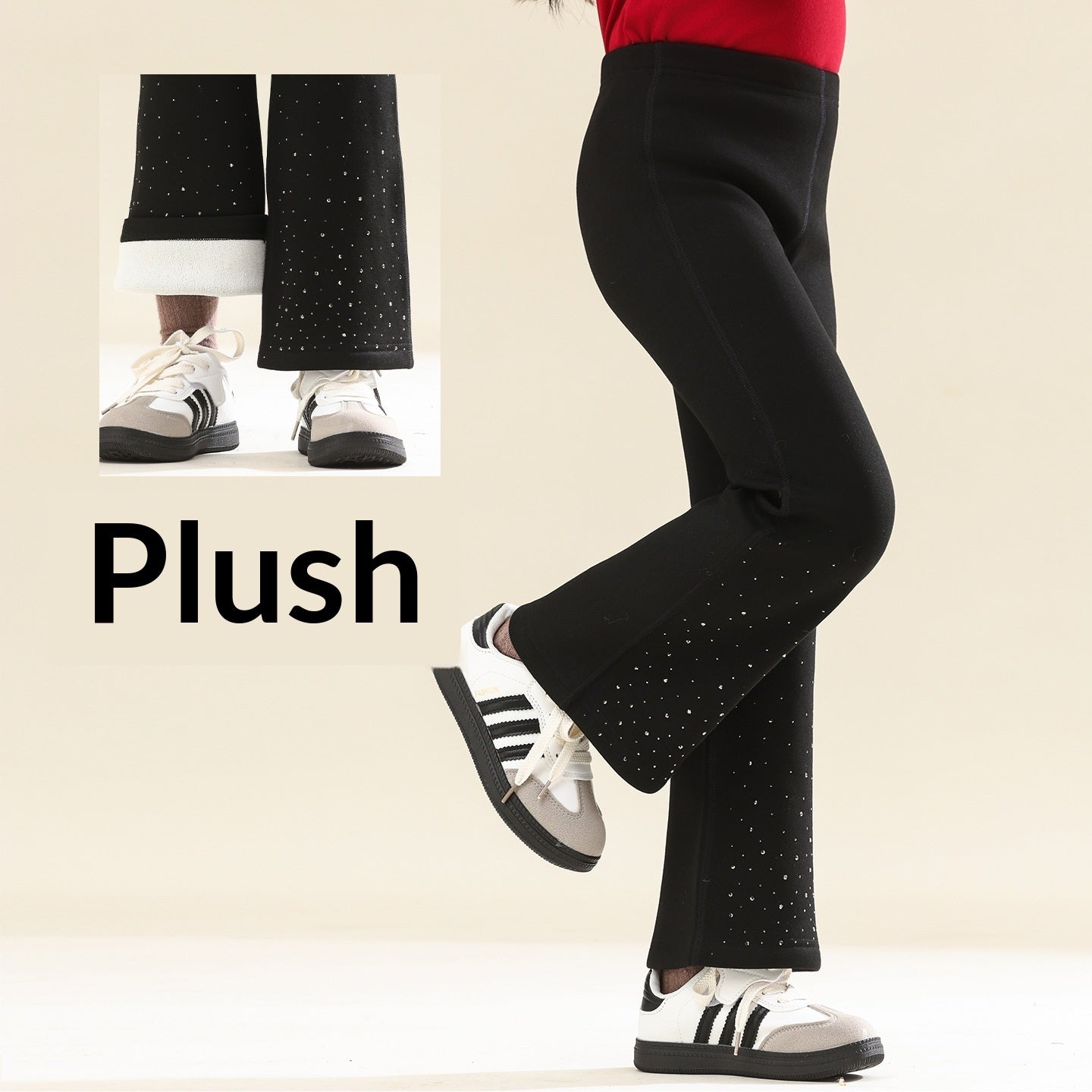 Childrens Parent-child Matching Bottom Pants