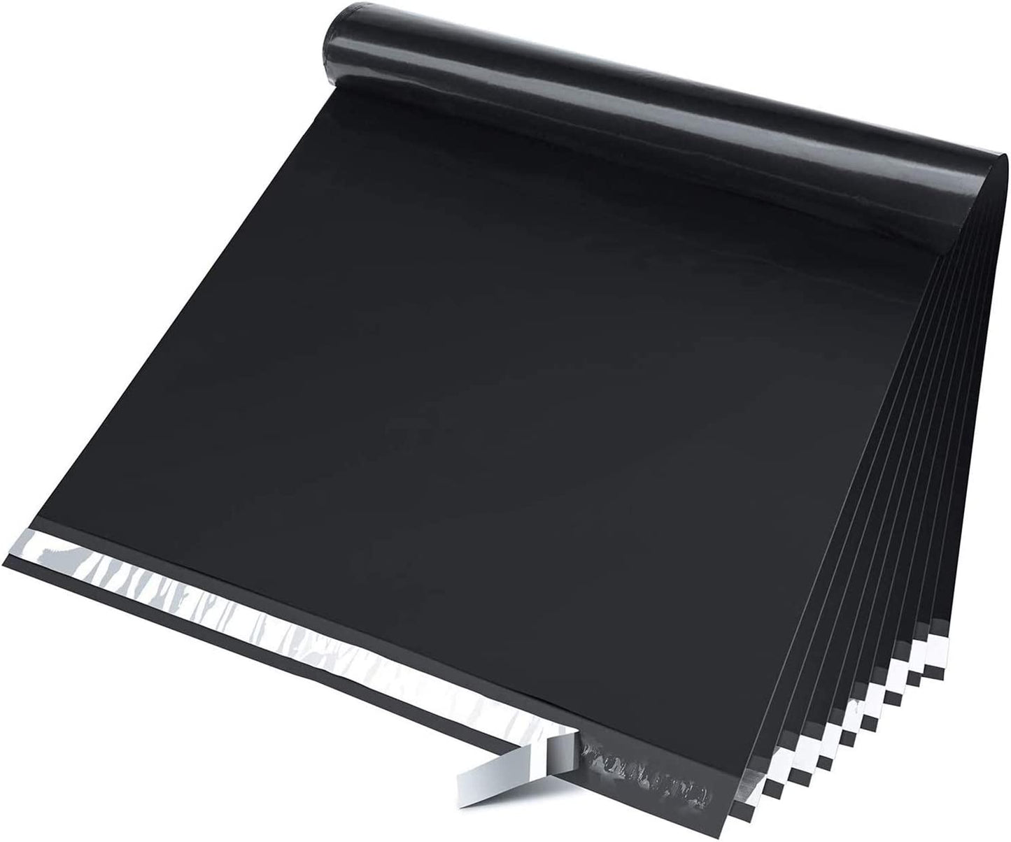 24x24 Poly Mailer Envelope Shipping Bags | Black