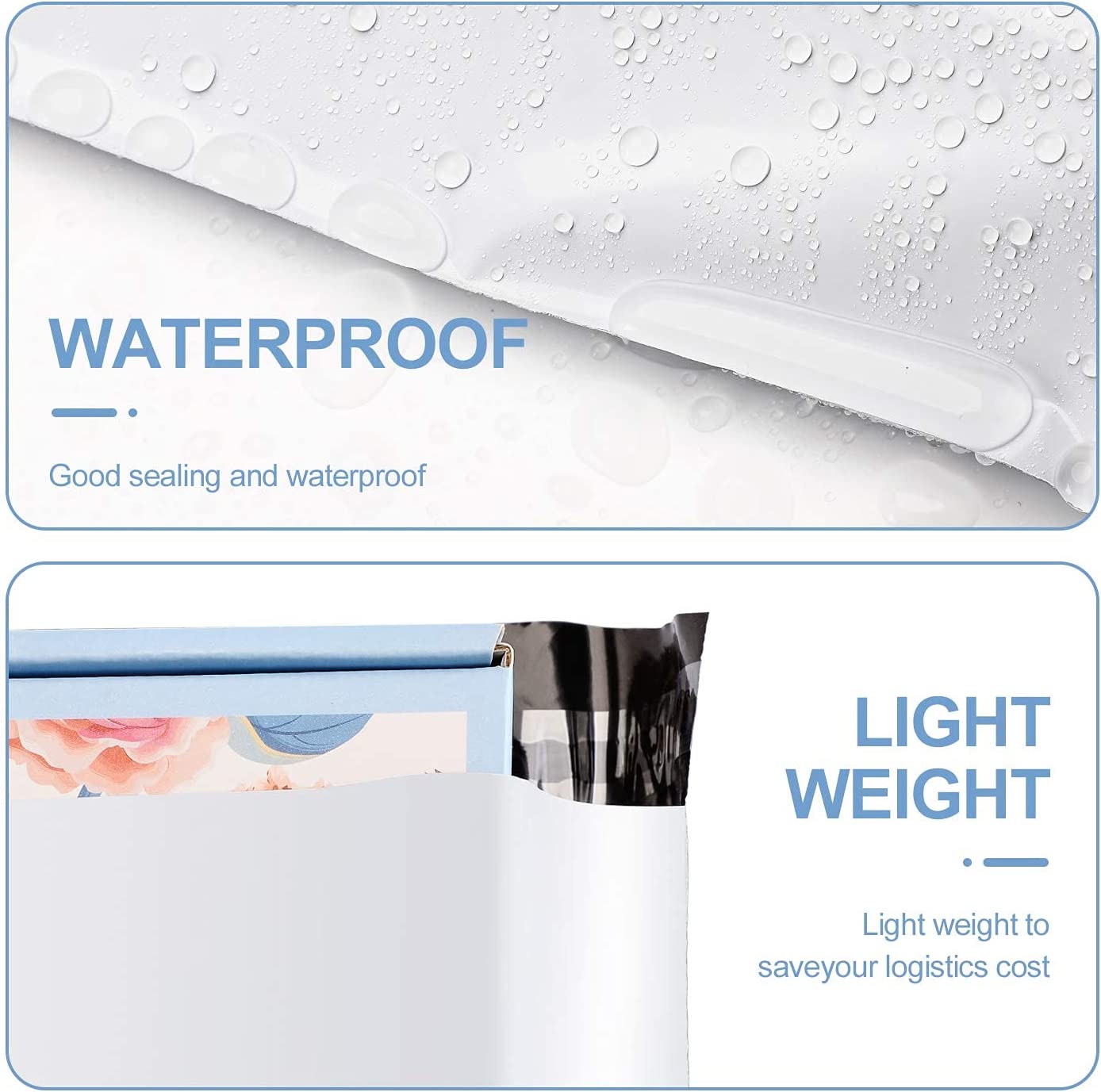 24x24 Poly Mailer Envelope Shipping Bags | White