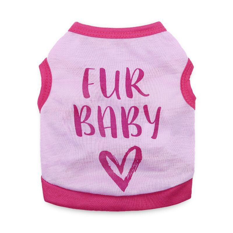 Dog Clothes Summer Clothes Teddy Bears Small Dogs Milk Dogs Puppy Clothes Pet Dog Vest Thin