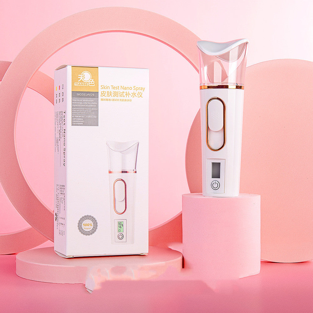 Home Rechargeable Water Replenishing Instrument Steamed Face Sprayer