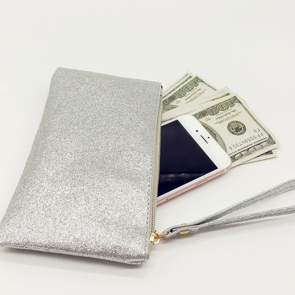 Ladies bling coin key coin purse