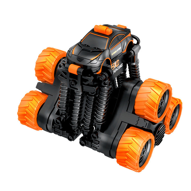 Boy Tumbling Stunt Car Remote Control Off-road Tipping Climbing Car