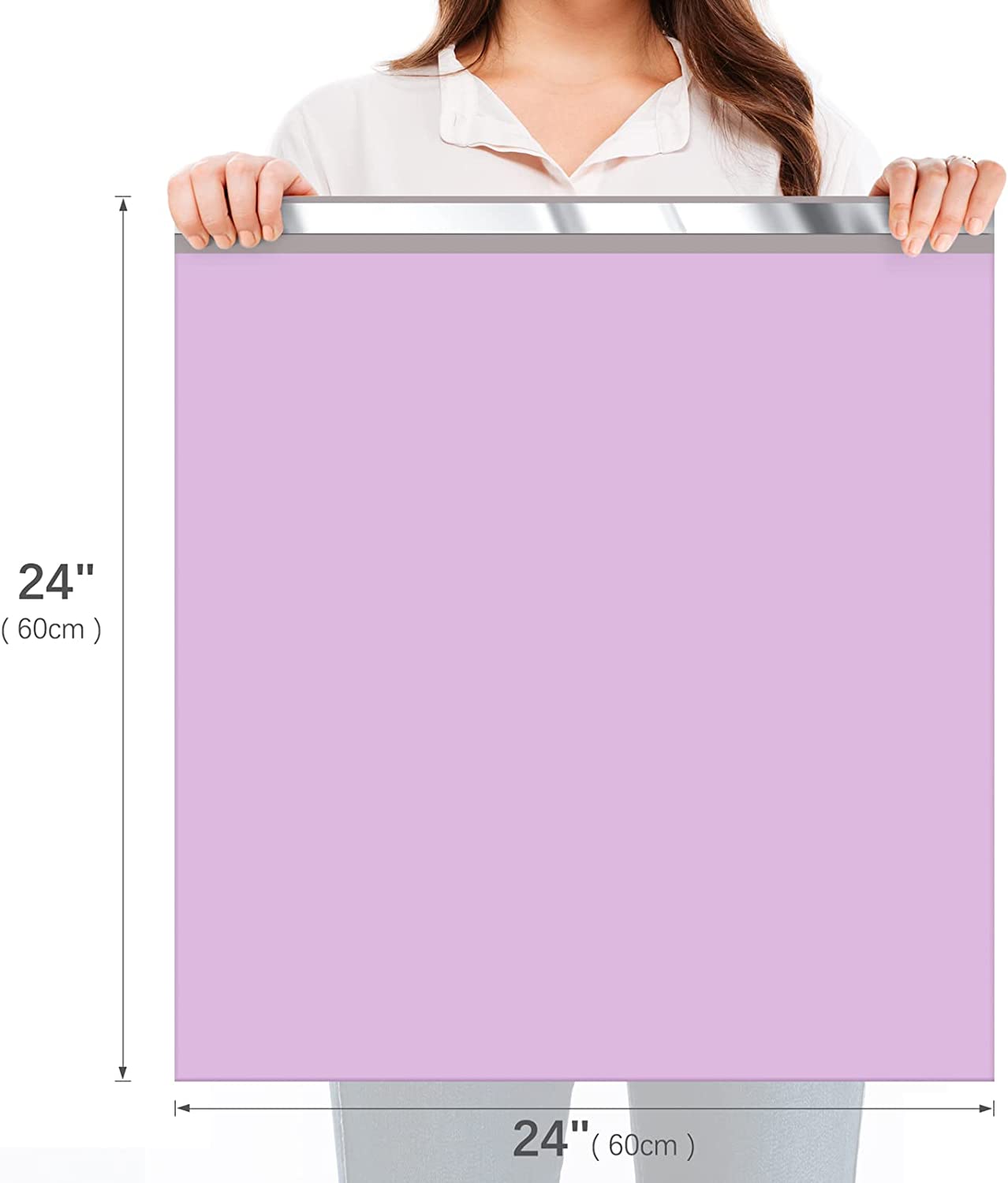 24x24 Poly Mailer Envelope Shipping Bags | Light Purple