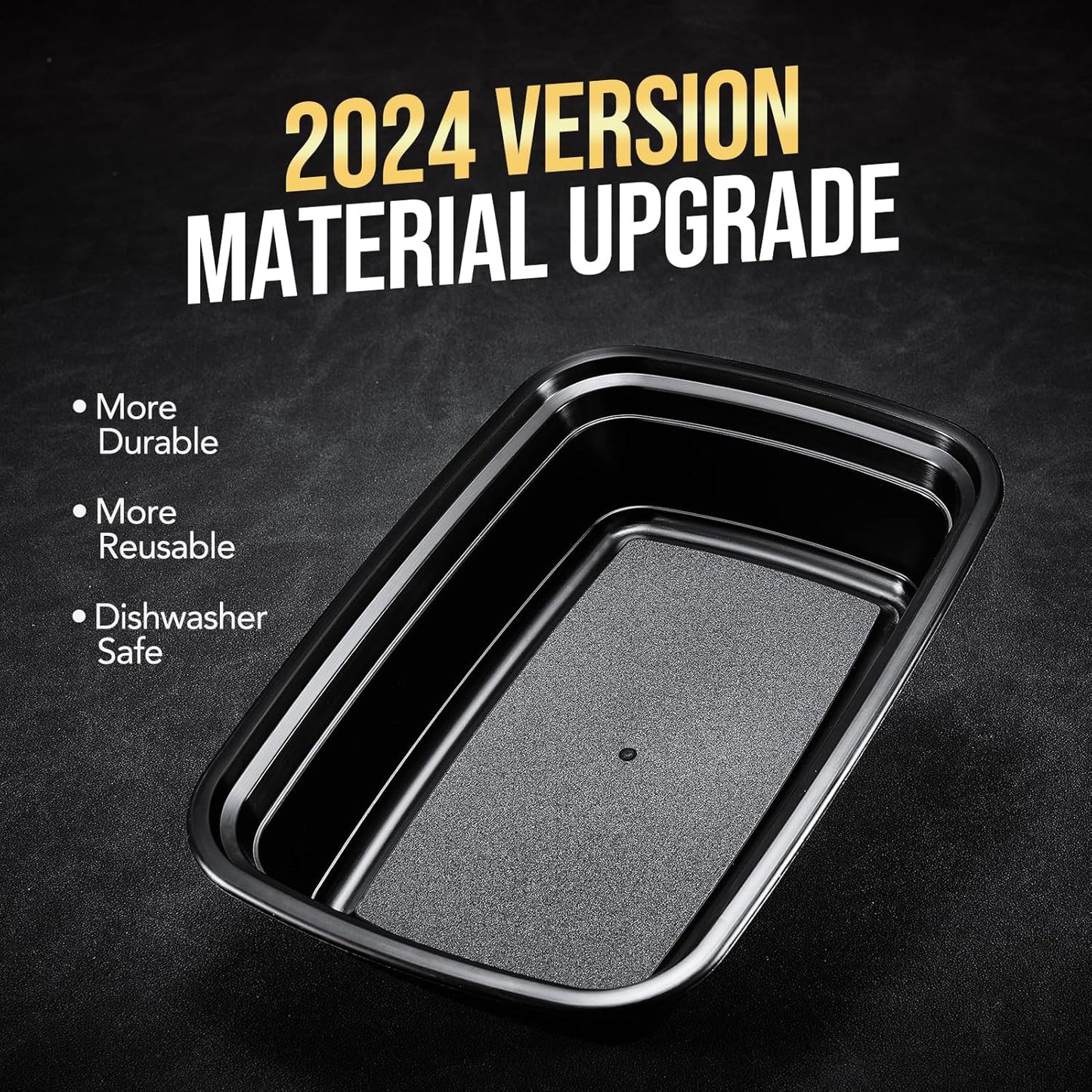 50 Pack 24OZ no Compartment Meal Prep Containers Reusable Durable Food Storage Containers With Lids