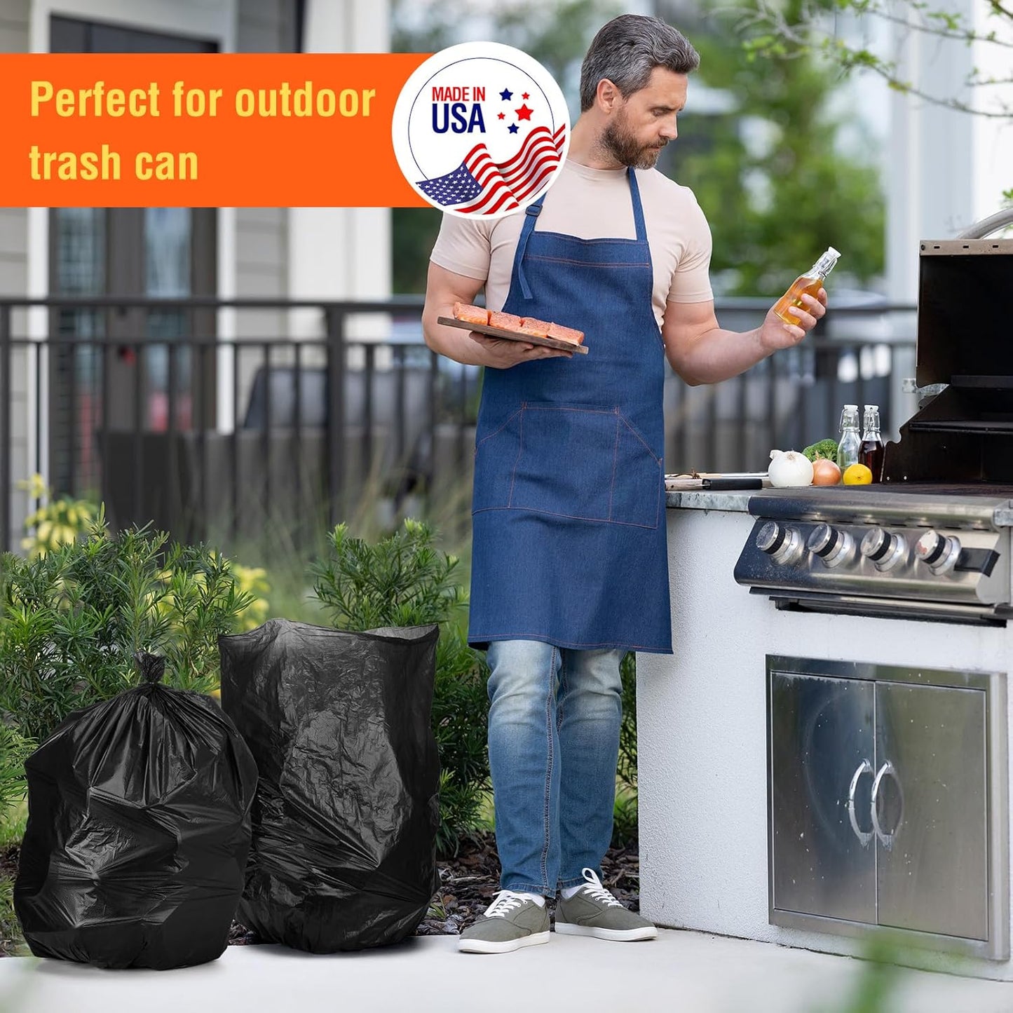 30-33 Gallon Trash Bags 250 Count Wholesale
