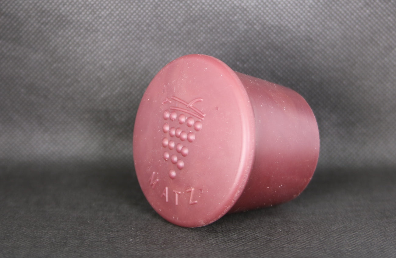 2" Solid Silicone Barrel Bung with Grab Ring | Airtight Stopper for Wine & Beer Aging & Long-Term Storage - 10 Pack