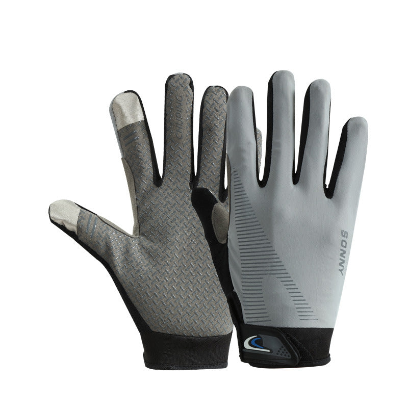 Outdoor Cycling Gloves Sun Protection Wear-resistant Shock Absorption