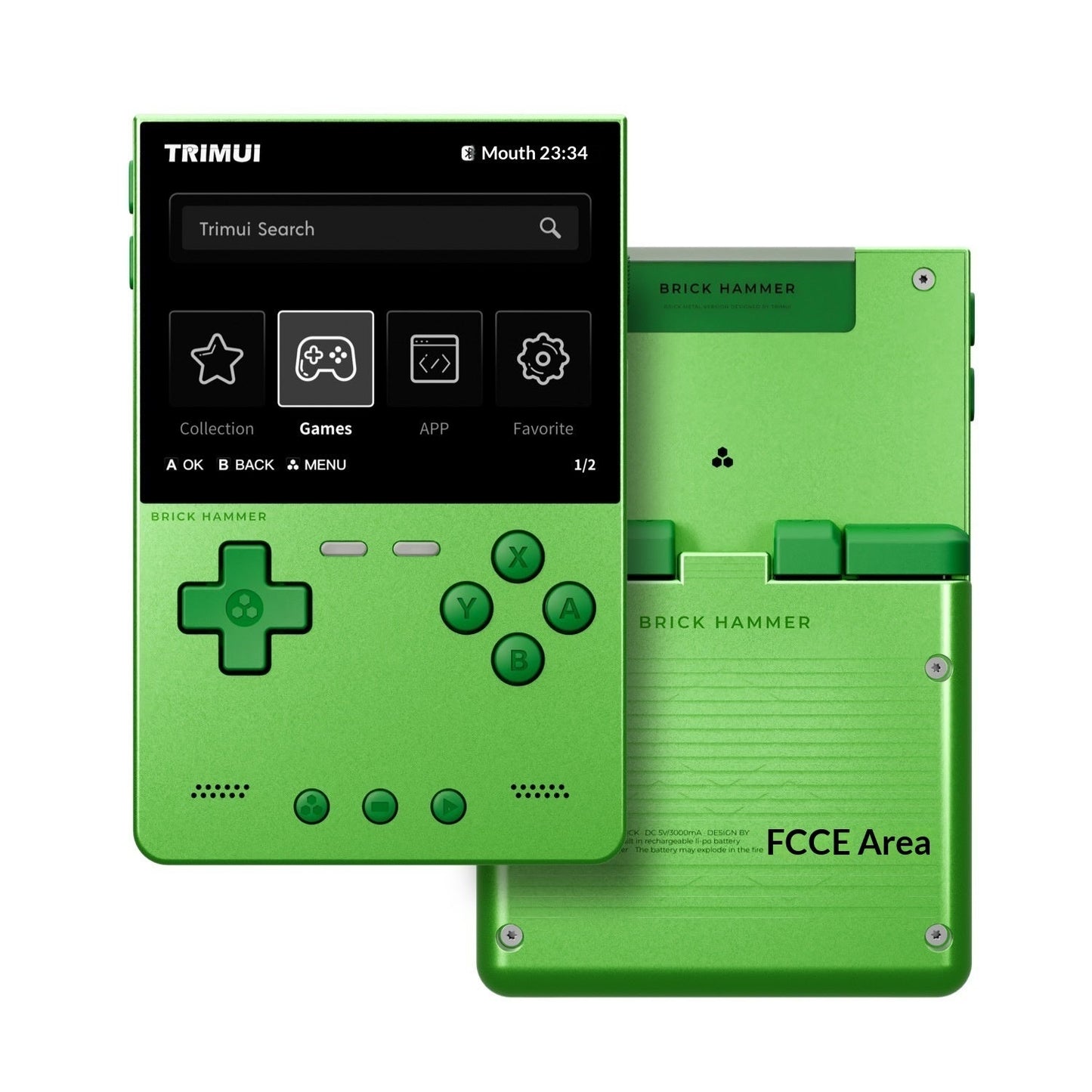 Handheld Gaming Console With An Aluminum Alloy Shell, Offering Wireless HD Gaming For PSP And GBA