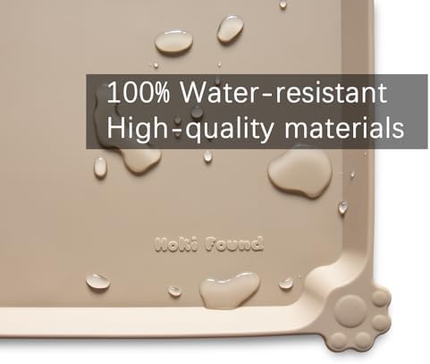 Hoki Found L Silicone Non Slip Pet Dog Cat Bowl Mats