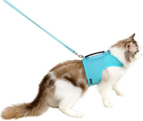 Cat Harness and Leash Set for Walking Escape Proof