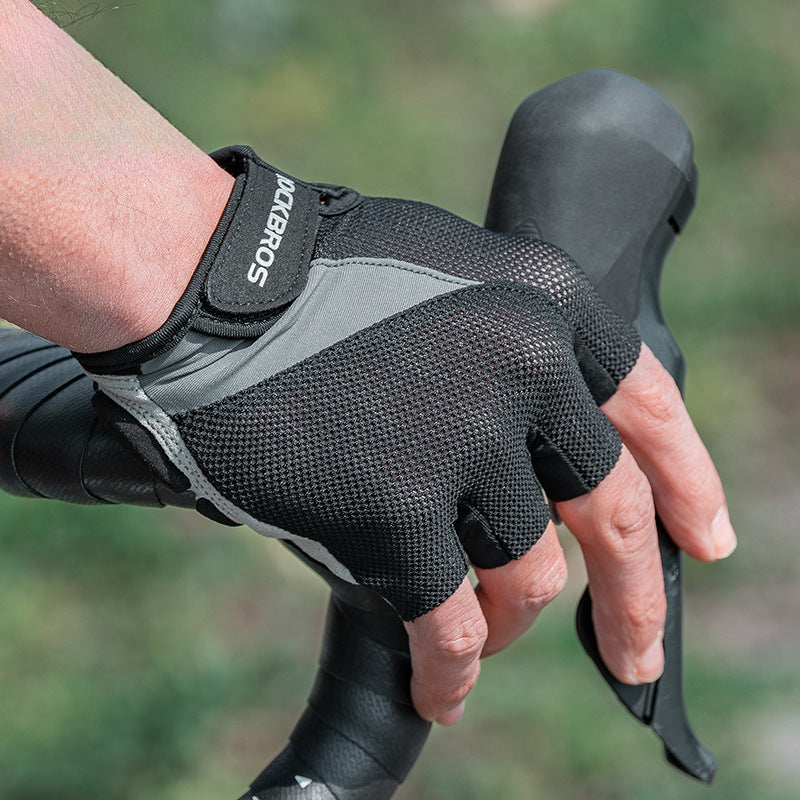 Mens And Womens Full-finger Cycling Gloves For Long Rides