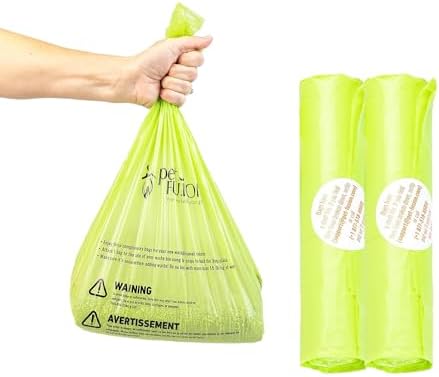 PetFusion Replacement Waste Bags, Litter and Outdoor Disposal