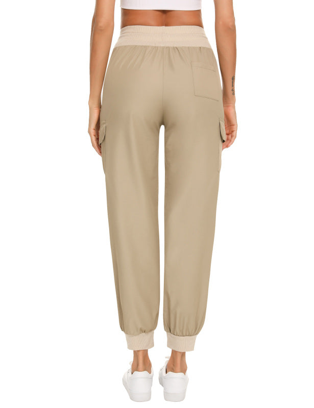 Ladies Casual Waterproof Fabric Trousers