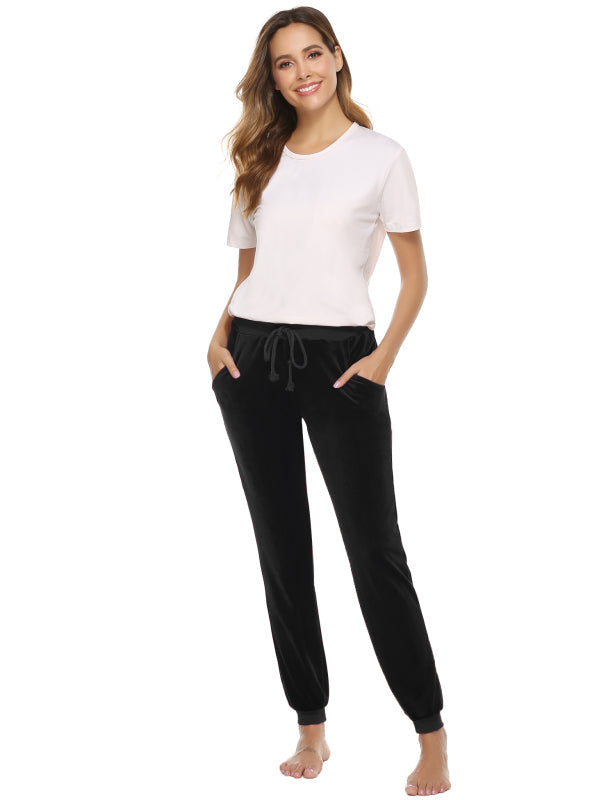 Casual/ Comfortable And Stylishwomen'S Velvet Suit