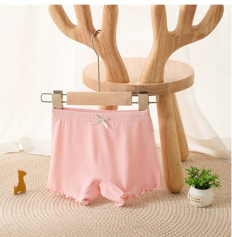 Summer Girls Thin Seamless Anti-Exposure Safety Shorts