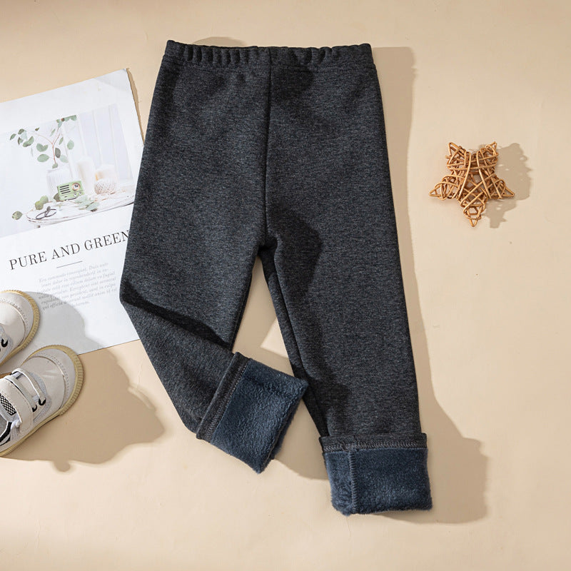 Fleece-lined Extra-thick Childrens Trousers