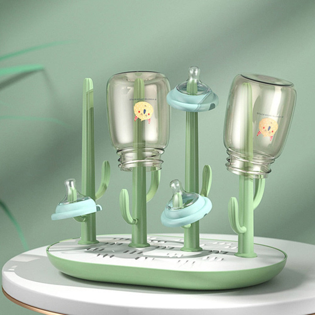 Baby Bottles Dryer Milk Bottle Drain Rack Bottle Rack Drying  Washing Drying Feeding Bottles Dryer for Space Saving