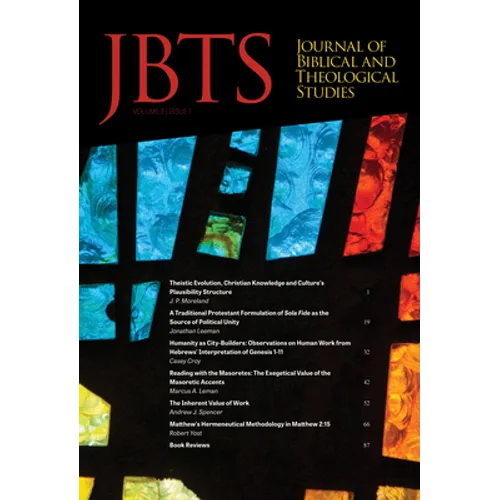 Journal of Biblical and Theological Studies, Issue 2.1
