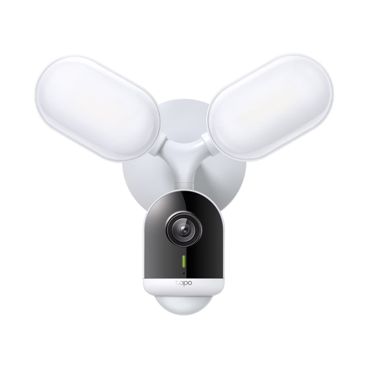TP-Link Tapo Wired (TC53) Weatherproof Floodlight with 2K Camera White (NEW)