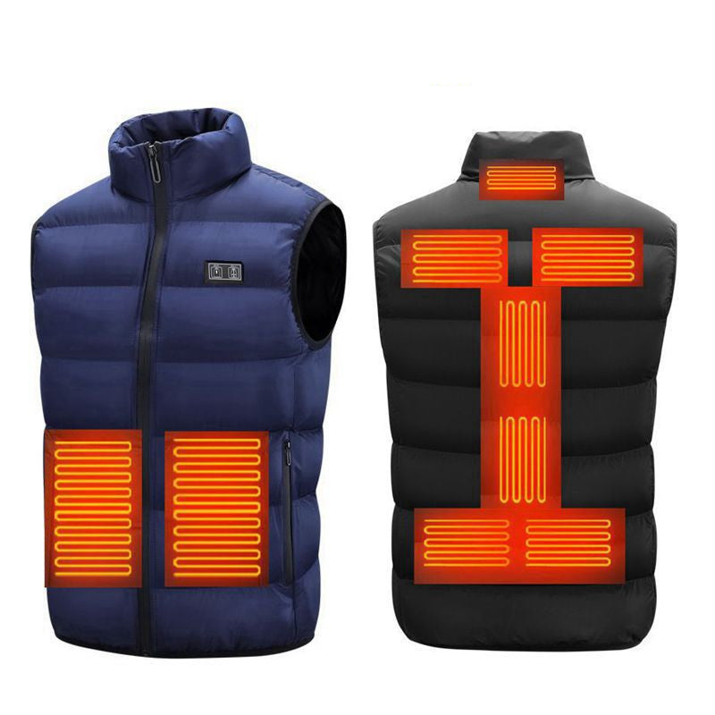 Thickened USB Fever Plus Size Casual Vest