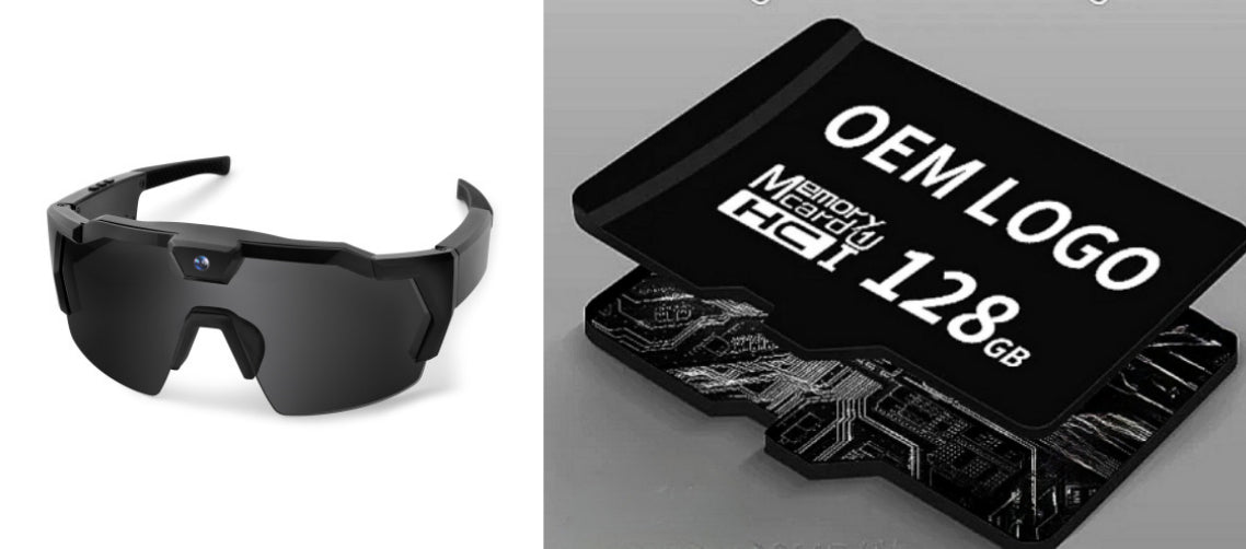 AI Smart Riding Glasses With Camera