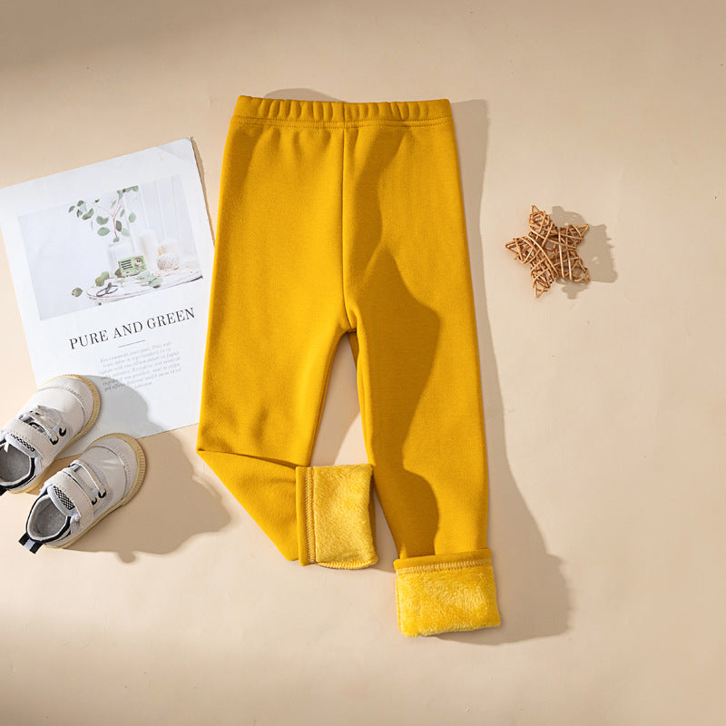 Fleece-lined Extra-thick Childrens Trousers