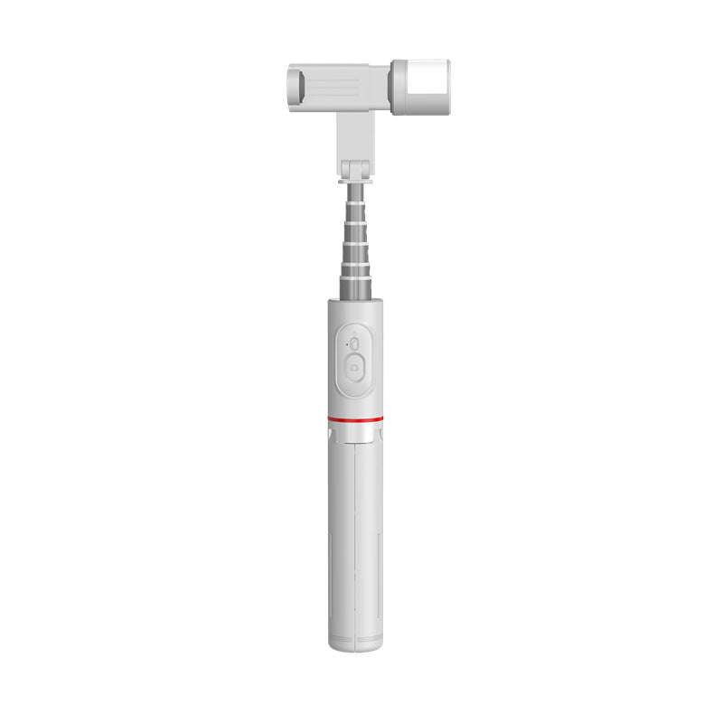 Mobile Phone Live Streaming Extension Pole Bluetooth Aluminum Alloy Desktop LED Fill Light Tripod Selfie Stick