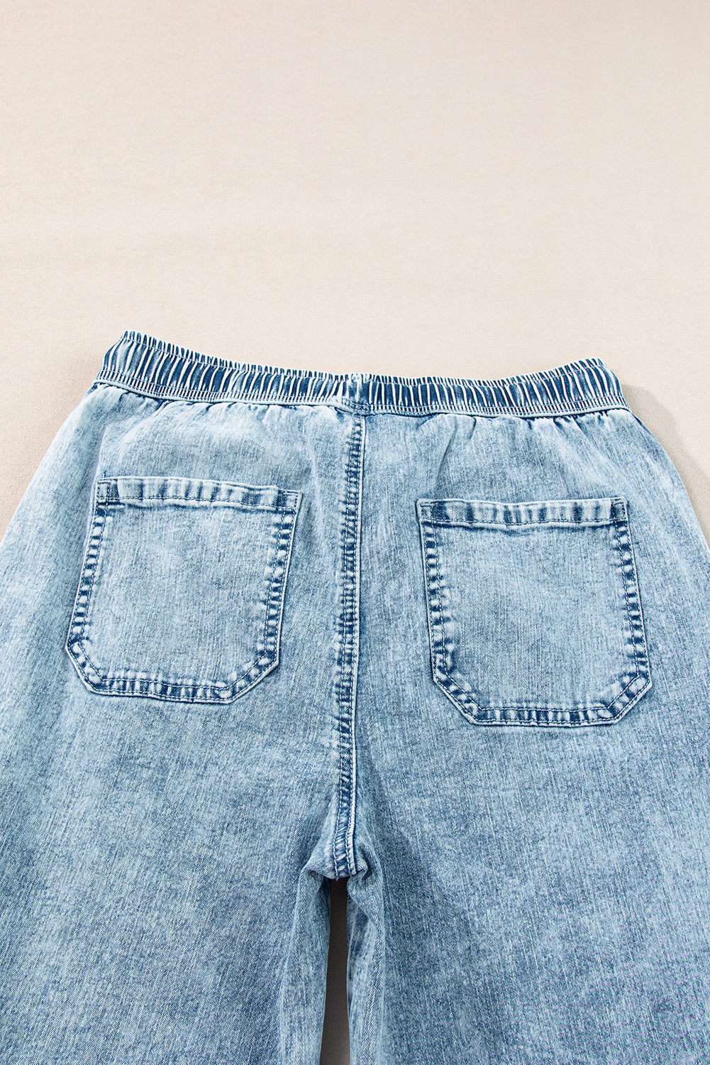 Yamileth Waistband Loose Straight Pants