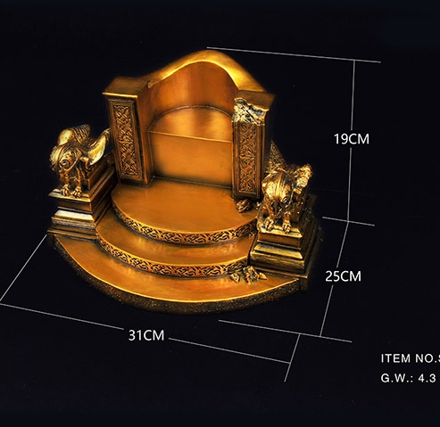 Throne ornaments