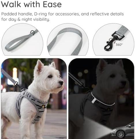BELLA & PAL Step in Puppy Harness and Leash Set