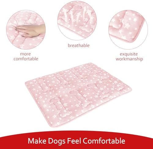 Dog Crate Mat, Soft Dog Bed Pad Mat