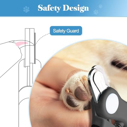 Swihauk Heavy Duty Dog Nail Clippers and Trimmers, Professional Pet Nail