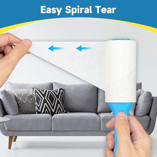 Swihauk 1200 Sheets Extra Sticky Lint Rollers