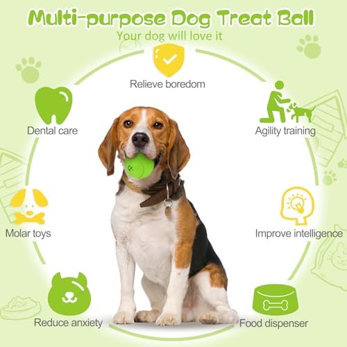 HIPPIH Dog Puzzle Toy 2 Pack, Interactive Dog Toys