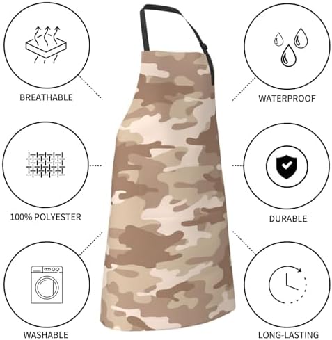 Waterproof Apron For Adults Chef Bib