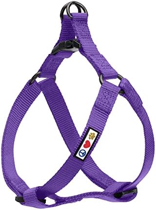 Pawtitas Solid Step-in Dog Harness – Adjustable No-Pull Vest