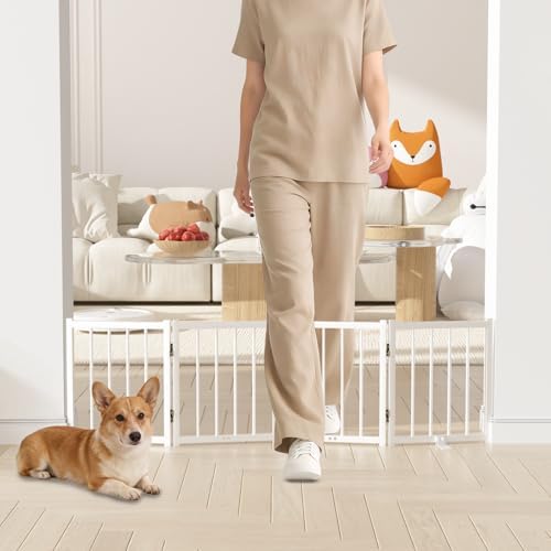 Snuowu 16" Freestanding Short Dog Gate